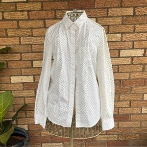 Polka Dot Button Down Work Shirt - H&M